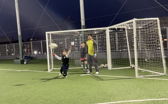 中学生グループの様子