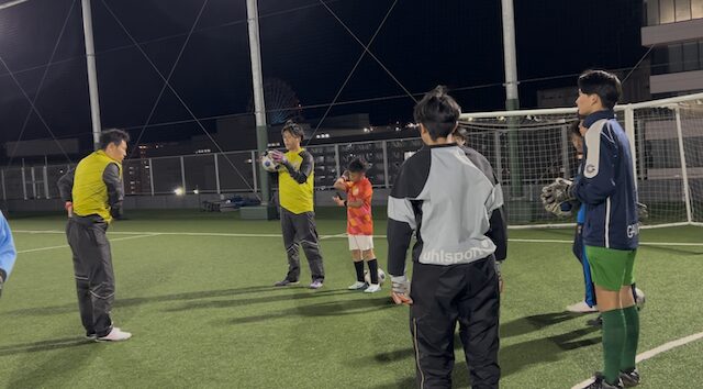 2人組トレーニングの様子