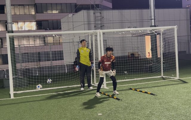 ウォーミングアップの様子